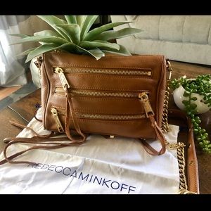 Rebecca Minkoff Mini 5 zip rocker